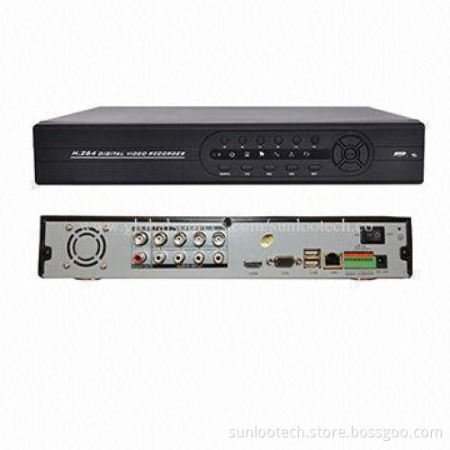 Standalone DVRs, 4CH full D1 recording, cloud technology, P2P supported